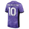 Maglia ufficiale Liverpool Mac Allister 10 Alternativa 2023-24 per Uomo